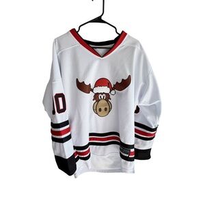 Clark Griswold Christmas Hockey Jersey Moose Santa Holiday Jersey Nation